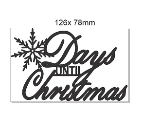 Days until Christmas. 126x78 min buy 3.